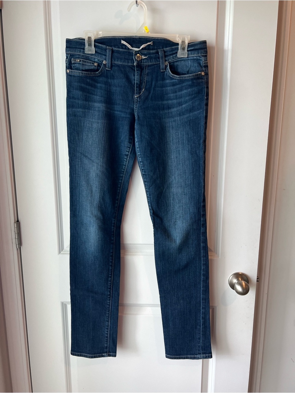 Joes Jeans Cigarette Classic Blue Stretch Jeans. Size 27